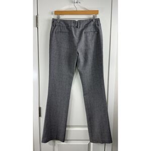 Amanda + Chelsea Womens Size 4 Gray Dress Pants Trousers Flare Leg Career